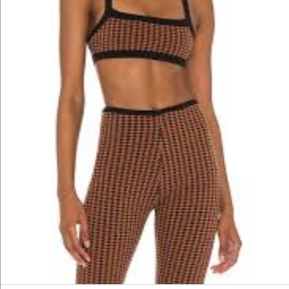 Tropic of C brown houndstooth set size small - Picture 4 of 4